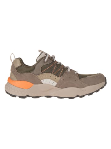 Skechers Leder-Sneakers "Bendino Dormer" in Taupe