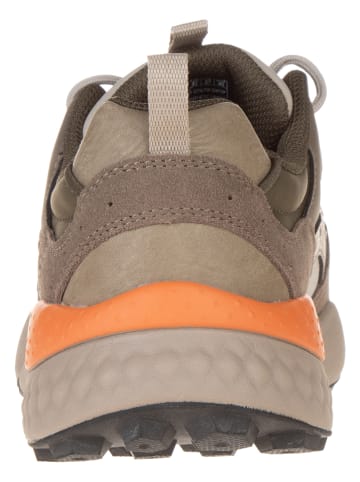Skechers Leder-Sneakers "Bendino Dormer" in Taupe