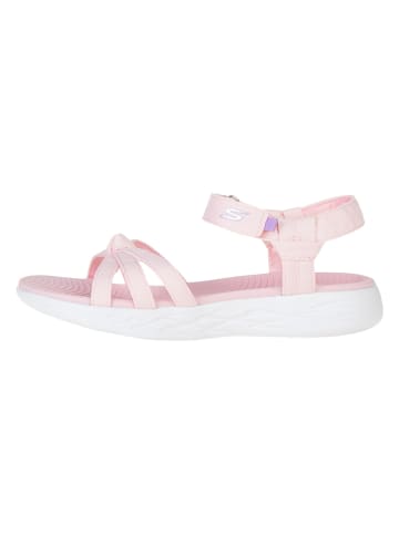 Skechers Sandalen "On The Go" lichtroze