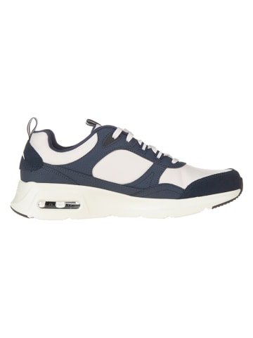 Skechers Leder-Sneakers "Air Court Yatton" in Dunkelblau/ Weiß