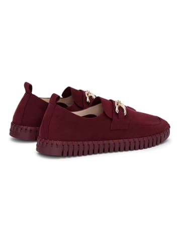 Ilse Jacobsen Mocassins rood