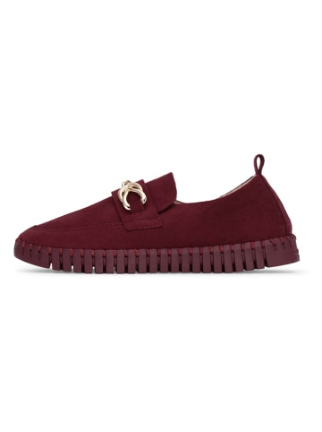 Ilse Jacobsen Mocassins rood