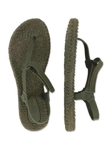 Ilse Jacobsen Sandały w kolorze khaki