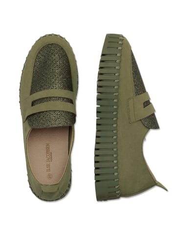 Ilse Jacobsen Mokassins in Khaki