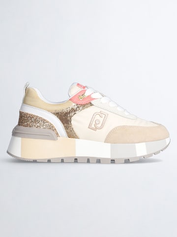 Liu Jo Sneakers in Beige/ Gold/ Weiß