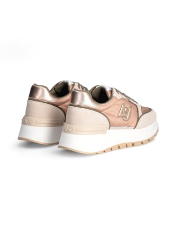 Liu Jo Leren sneakers oranje