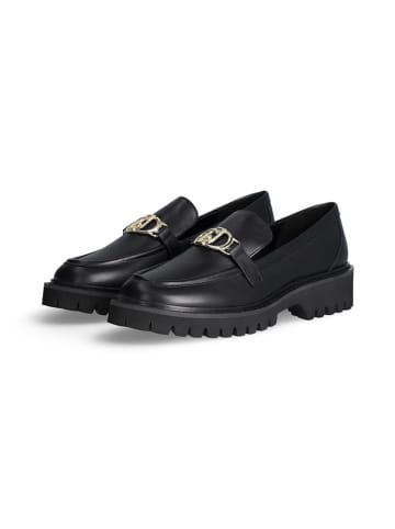 Liu Jo Leren mocassins zwart