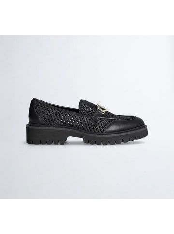 Liu Jo Leren mocassins zwart