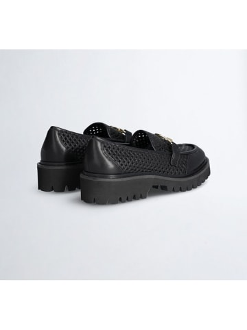 Liu Jo Leren mocassins zwart