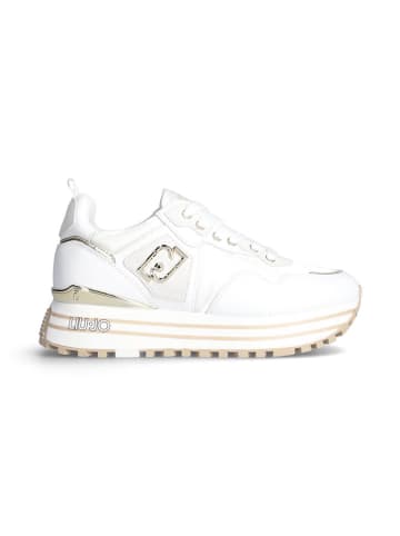 Liu Jo Leder-Sneakers in Weiß