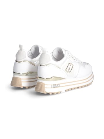 Liu Jo Leder-Sneakers in Weiß