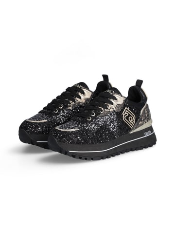 Liu Jo Sneakers in Schwarz/ Gold