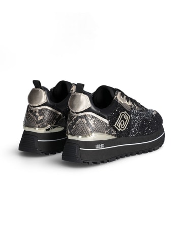 Liu Jo Sneakers in Schwarz/ Gold