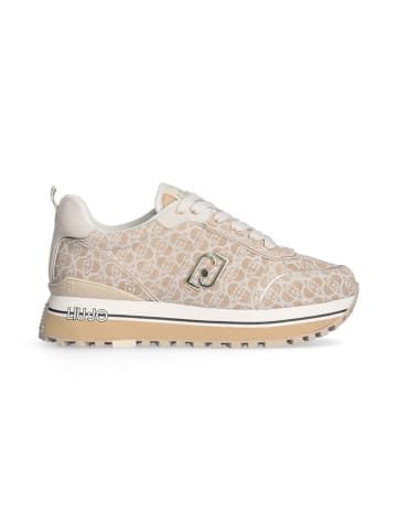 Liu Jo Leder-Sneakers in Beige