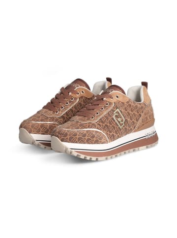 Liu Jo Leren sneakers lichtbruin