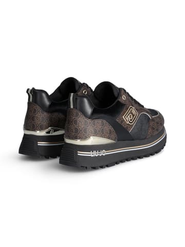 Liu Jo Sneakersy w kolorze złoto-czarno-brązowym