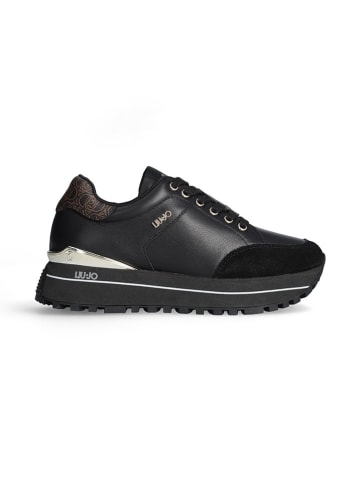 Liu Jo Leren sneakers zwart