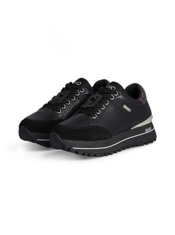 Liu Jo Leren sneakers zwart