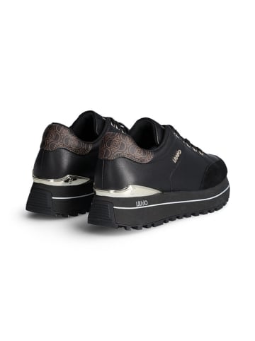 Liu Jo Leren sneakers zwart