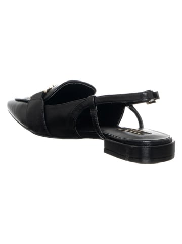 Liu Jo Leder-Ballerinas in Schwarz