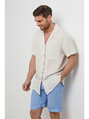 Rodier Lin Leinen-Hemd in Creme
