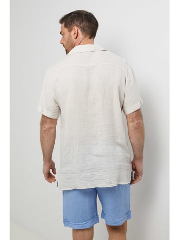 Rodier Lin Leinen-Hemd in Creme