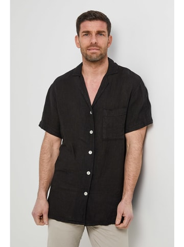 Rodier Lin Linnen blouse zwart