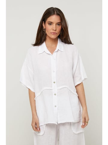 Rodier Lin Linnen blouse wit