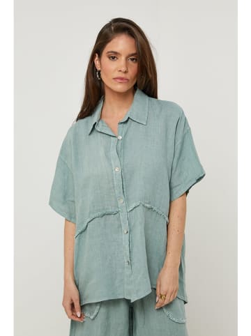 Rodier Lin Linnen blouse groen