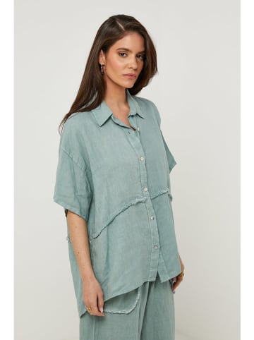 Rodier Lin Linnen blouse groen