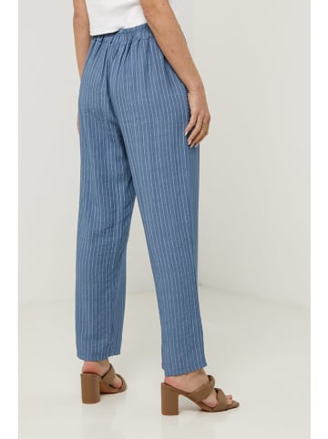 Rodier Lin Linnen broek blauw