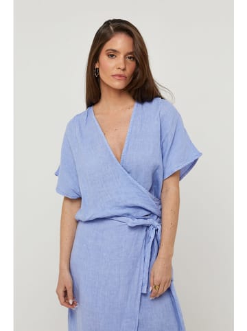 Rodier Lin 2-delige outfit lichtblauw
