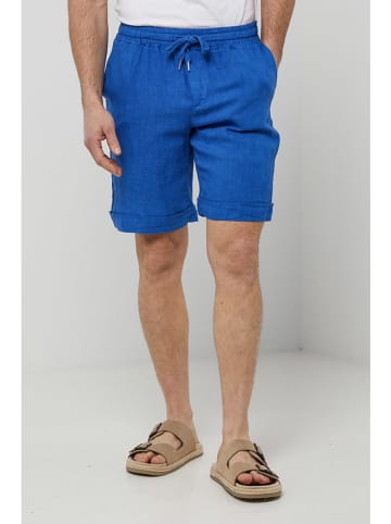 Rodier Lin Leinen-Shorts in Blau