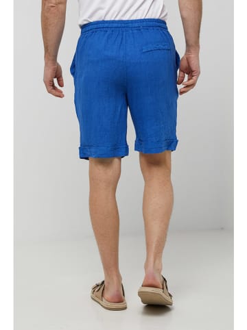 Rodier Lin Leinen-Shorts in Blau
