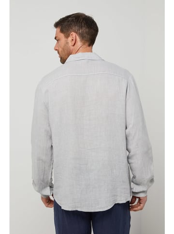 Rodier Lin Linnen blouse lichtgrijs