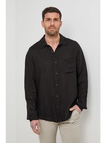 Rodier Lin Linnen blouse zwart