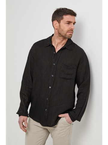 Rodier Lin Linnen blouse zwart
