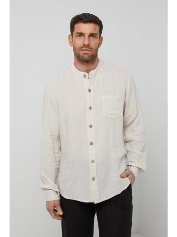 Rodier Lin Leinen-Hemd in Creme