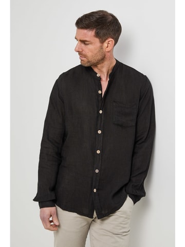 Rodier Lin Linnen blouse zwart