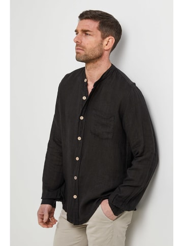 Rodier Lin Linnen blouse zwart