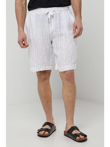 Rodier Lin Leinen-Shorts in Weiß