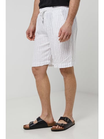 Rodier Lin Leinen-Shorts in Weiß