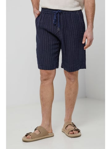 Rodier Lin Leinen-Shorts in Dunkelblau