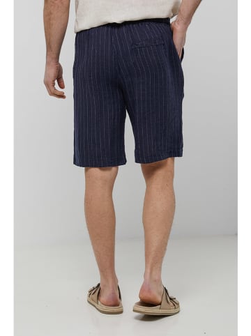 Rodier Lin Leinen-Shorts in Dunkelblau