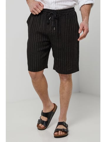 Rodier Lin Leinen-Shorts in Schwarz