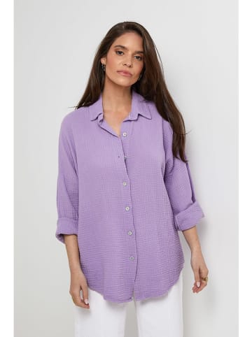 Rodier Lin Linnen blouse paars