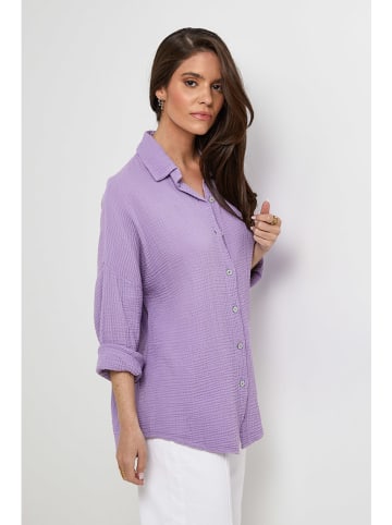 Rodier Lin Linnen blouse paars