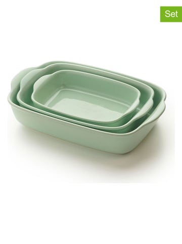 Brandt 3-delige set: ovenschalen groen
