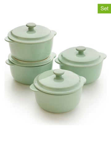 Brandt 4er-Set: Mini-Auflaufformen in Grün - 250 ml