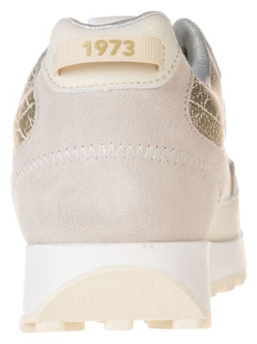 Pepe Jeans FOOTWEAR Sneakersy w kolorze kremowo-złoto-beżowym